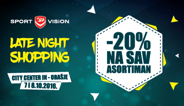 SPORT VISION LATE NIGHT SHOPPING
